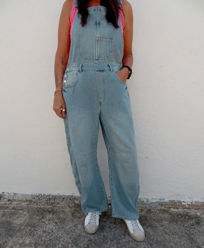 The Jodi Barrel Jean Overalls