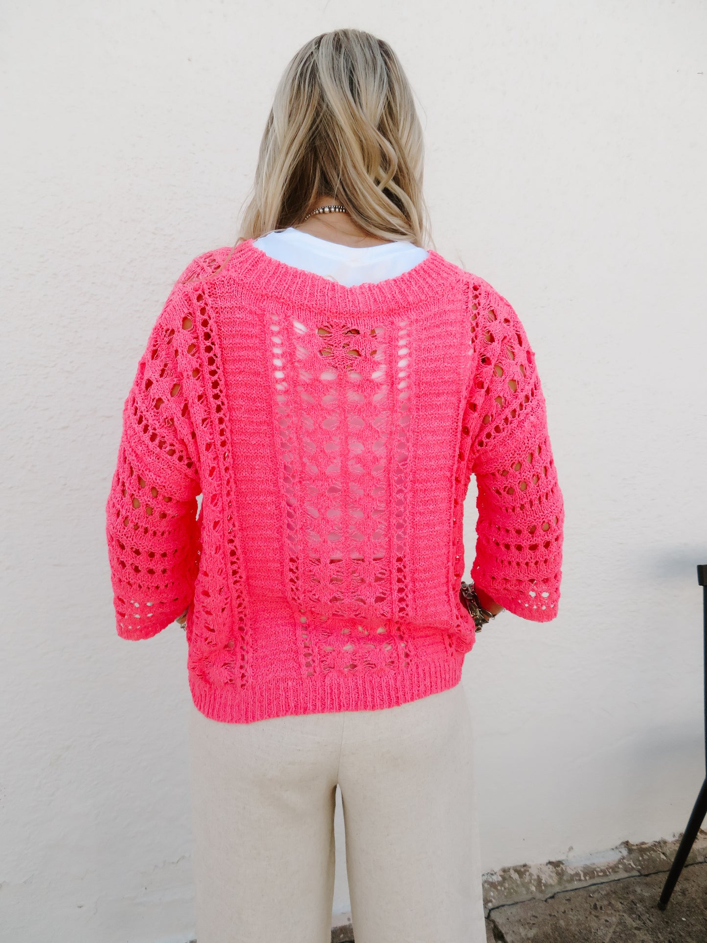 Crochet Knit Half Sleeve