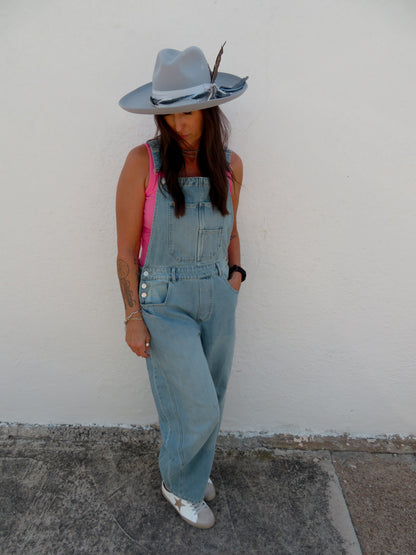 The Jodi Barrel Jean Overalls