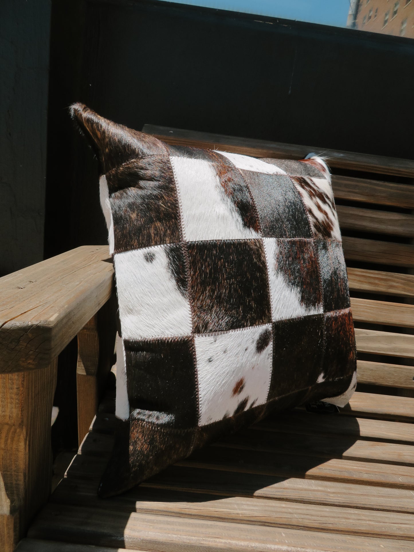 Cow Hide Pillow